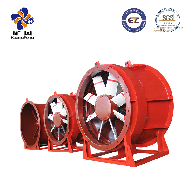 Energy Efficiency High Capacity Mine Ventilate Axial Flow Type Fan